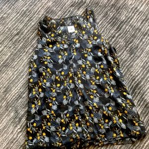 Floral Cabi double layer sheer tank